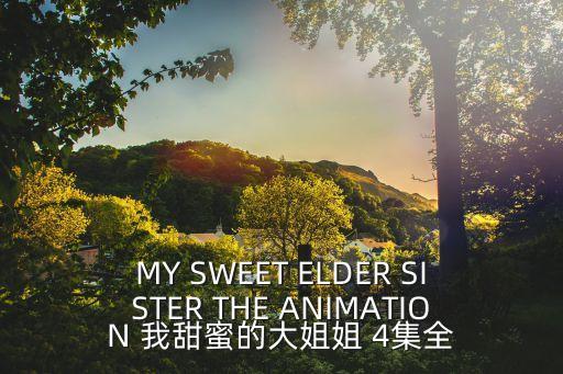 大观4，MY SWEET ELDER SISTER THE ANIMATION 我甜蜜的大姐姐 4集全 第1张