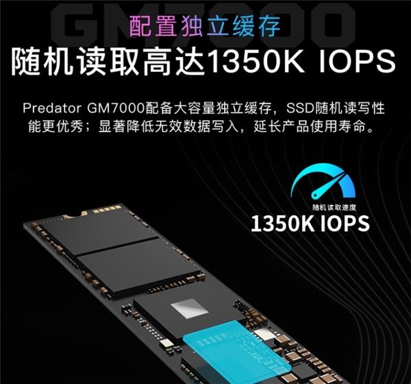 固态硬盘为什么要选有缓存的PCIe 4.0 掠夺者GM7000 SSD给你答案 第2张