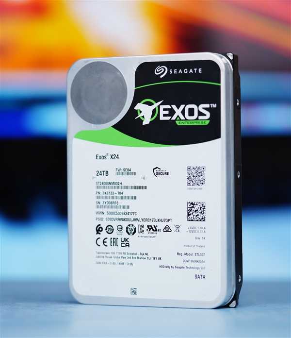 全球第一款24TB大硬盘！希捷银河Exos X24 24TB图赏 第4张