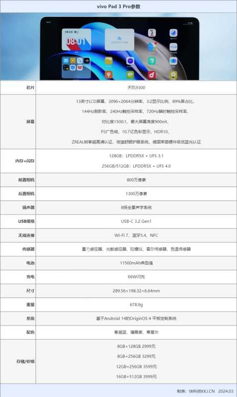 “大”有所为！vivo Pad3 Pro评测：天玑9300加持 新一代平板之王非它莫属 第2张