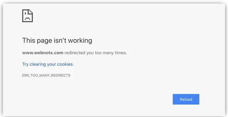 怎么解决重定向次数过多的问题? 谷歌浏览器重定向次数过多网页打不开解决办法 第3张