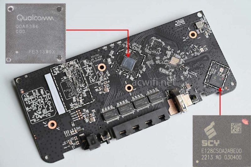 全2.5G的WiFi7路由器 京东云无线宝BE6500路由器拆机评测 第24张