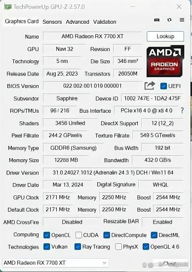 7700xt相当于什么n卡？amdrx7700xt对标NVIDIA的显卡介绍 第3张