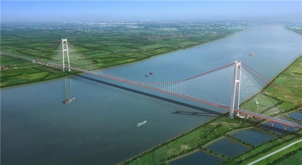 武汉汉南长江大桥主墩首桩开钻：全长2.894公里 第1张