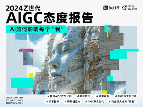 《2024 Z世代AIGC态度报告》：超4成00后计划通过AIGC产品赚钱 第1张