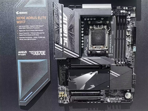 技嘉推出4款高端X870E主板：AMD锐龙9000系列最佳搭档 第3张