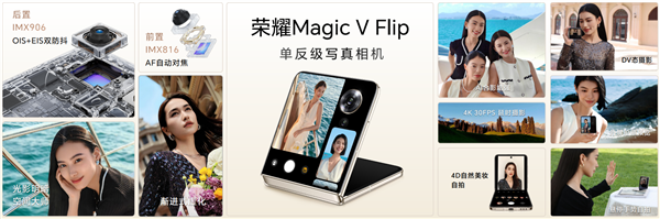 梦想小巨幕 荣耀Magic V Flip正式登场 售价4999元起 第14张