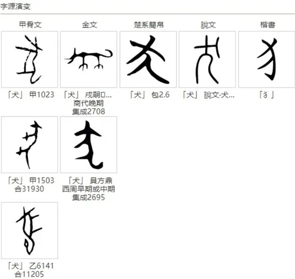 为什么古人造了“犬”字 又要造个“狗”字？ 第3张