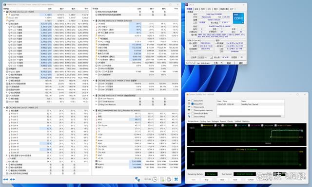 i5-14600K超频能用风冷散热吗? 超频三黑海RZ400 V2风冷散热器装机测评 第38张