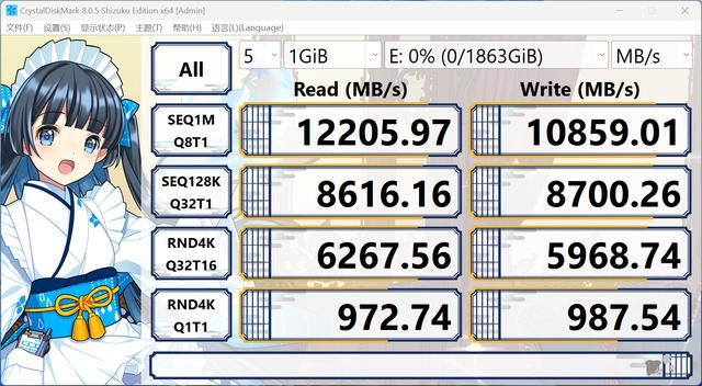 读速每秒高达7400MB! Crucial英睿达T500固态硬盘详细测评 第24张