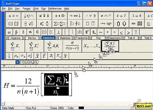 MathType怎么放大缩小? MathType输入面板放大技巧