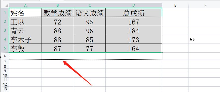  如何将表格整体下移一行? wps将整个表格下移一行的教程 第4张