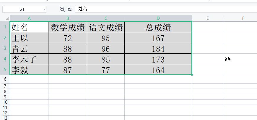  如何将表格整体下移一行? wps将整个表格下移一行的教程 第3张