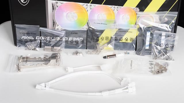 轻松压制火力全开的14600KF! 微星MAG E360寒冰白色限定水冷测评 第8张