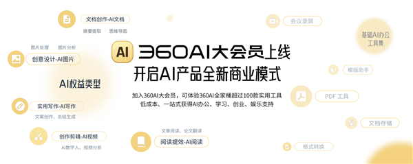 两产品上榜6月AI产品榜单 360AI大会员加速大模型商业化 第2张