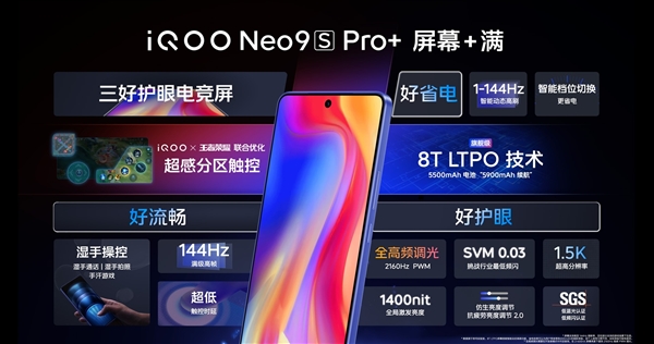 Neo系列最强版本！iQOO Neo9S Pro+发布：2899元起 第6张