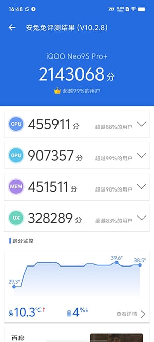 iQOO Neo9S Pro+怎么样 Pro+评测 第9张