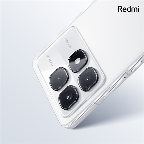 呼声最高配色！Redmi K70至尊版晴雪细节公布：纯白机身颜值一绝 第1张