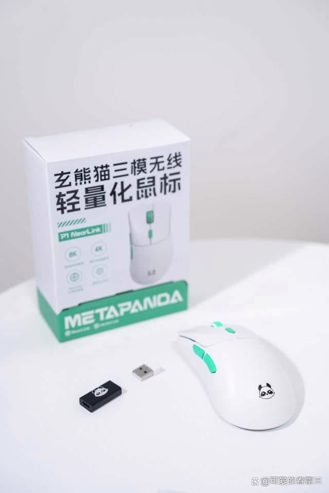 玄派玄熊猫P1星闪版鼠标发布: 125μs近乎0延迟 第3张