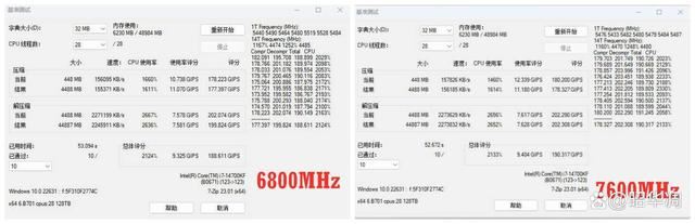 单条16GB和24GB谁的性能更好? Z790+金百达星刃D5内存超频实战 第17张