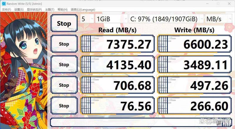 7400MB/s拉高PCIe 4.0上限! 希捷酷鱼530固态硬盘测评 第12张