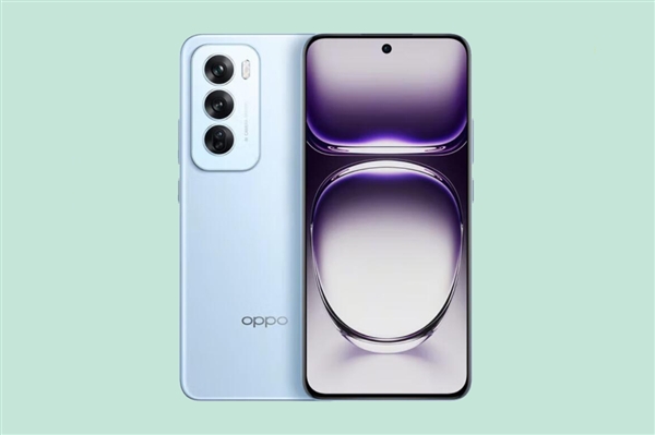 首款能发实况照片的安卓机！OPPO Reno12晨雾蓝首销：2499元起 第1张