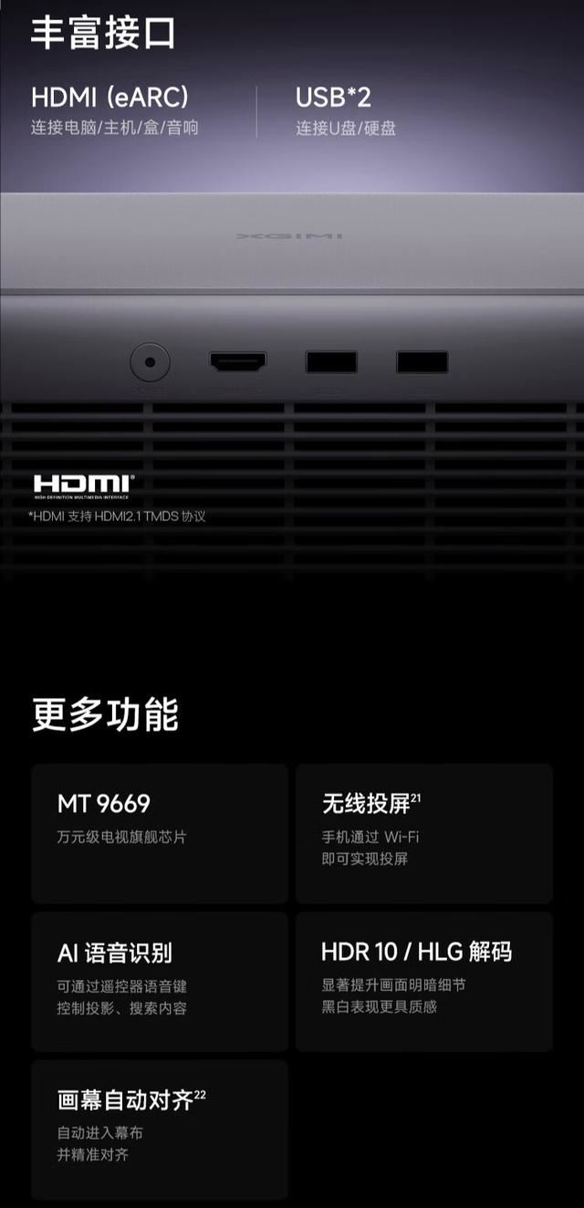 极米RS 10 Plus值得购买吗? Plus投影仪配置介绍 第11张