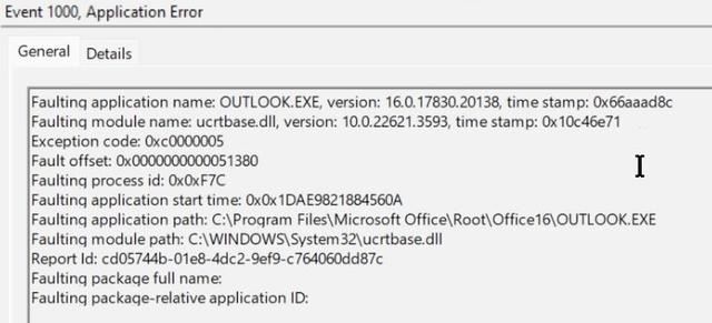 临时方案!修复 Win10/Win11 Outlook崩溃问题 第1张