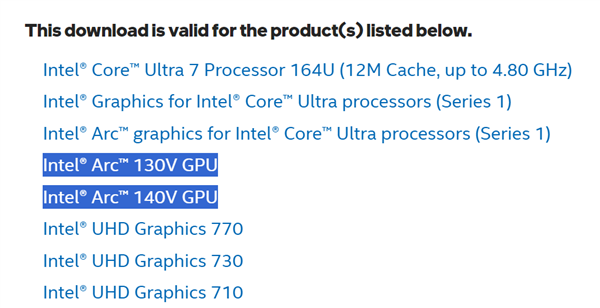 Intel下代核显有名字了！驱动已就位 第2张