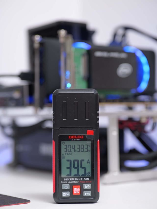 可压14600K+极致静音! 德商德静界DRAK ROCK5风冷散热器开箱测评 第29张