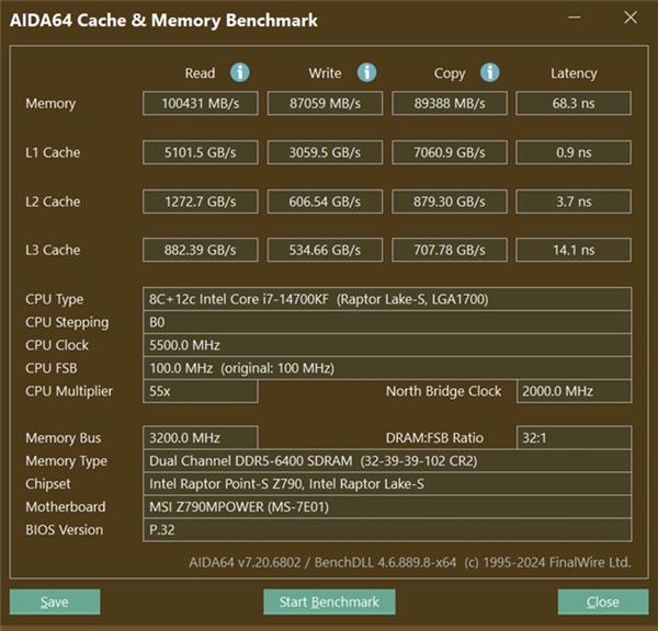 高规用料 速达巅峰 —— 神凝DDR5内存性能实测 第9张