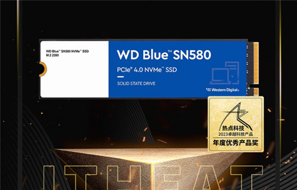 429元起 西部数据WD Blue SN5000 SSD开售：最高可选4TB 第1张