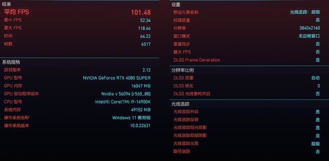 iGame RTX 4080 SUPER Advanced OC 16GB黑悟空定制版显卡评测 第18张