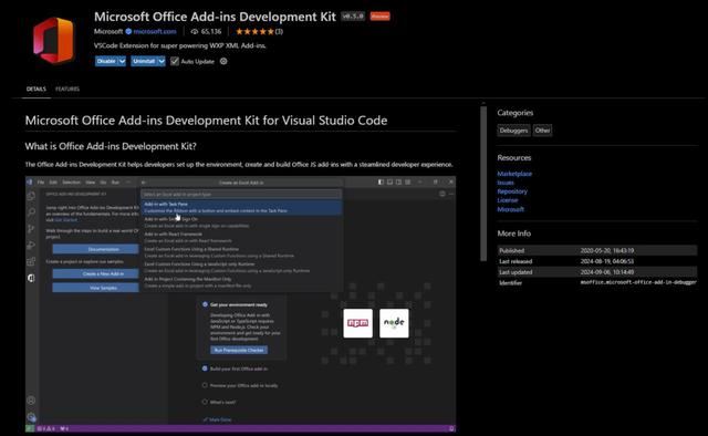 助力开发者迅速上手! Visual Studio Code推出Office加载项开发工具预览版 第4张