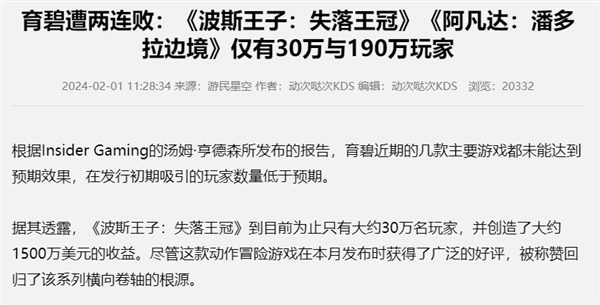 股价狂跌 N个游戏扑街 一事无成：育碧到底怎么了？ 第8张