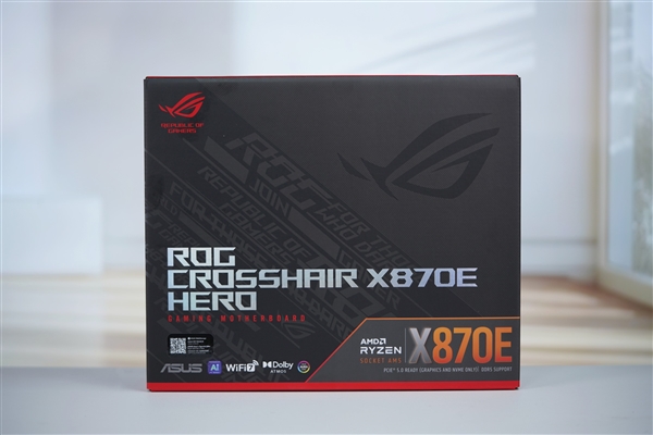 锐龙9000旗舰座驾！华硕ROG CROSSHAIR X870E HERO主板图赏 第30张