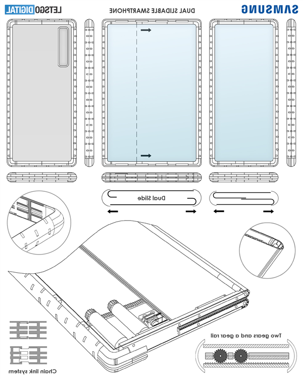 对抗华为三折叠！曝三星明年推出首款卷轴屏手机：最大12.4英寸 第2张
