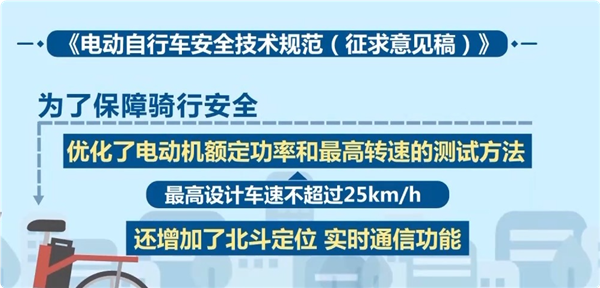 电动自行车新国标最高车速不超25km/h！专家：减少交通事故 第2张