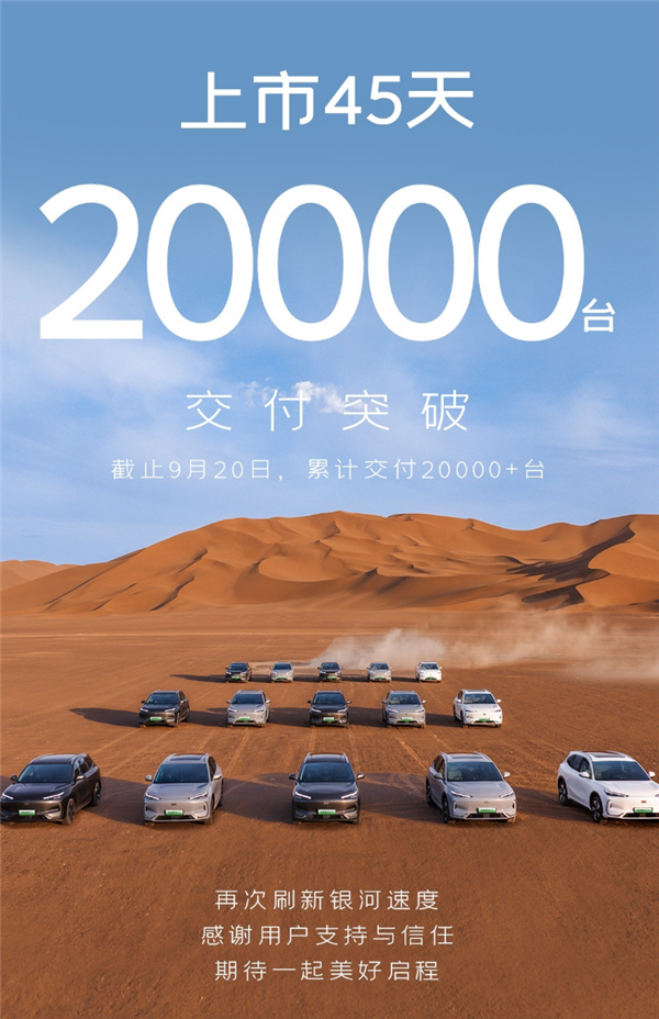 销量坐火箭 第20000辆吉利银河E5交车：李书福亲自交付 第2张