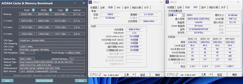 AMD小胜！锐龙7 9700X VS. i7- 14700K网游对比 第3张