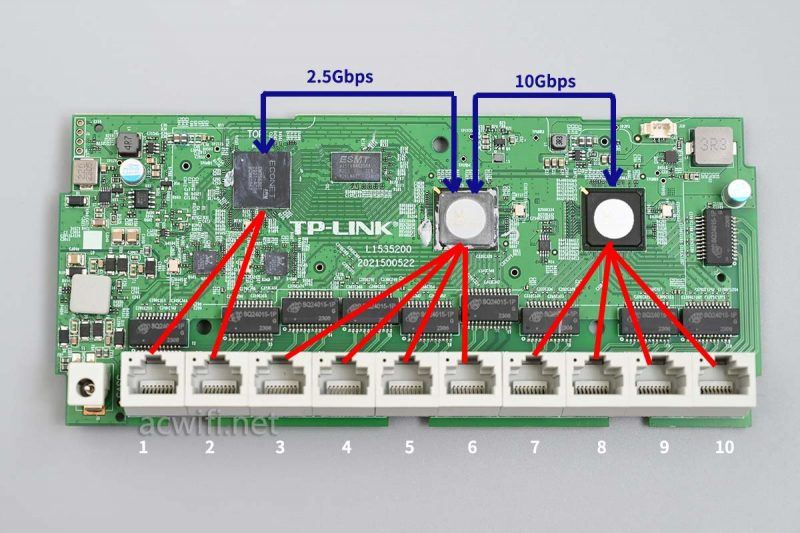 tplink-R5010PE-EN全2.5G POE一体机路由器拆机测评 第41张