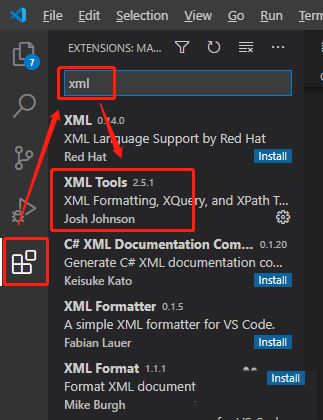 VSCode如何格式化XML? VSCode实现UltraEdit中XML格式化的方法 第3张