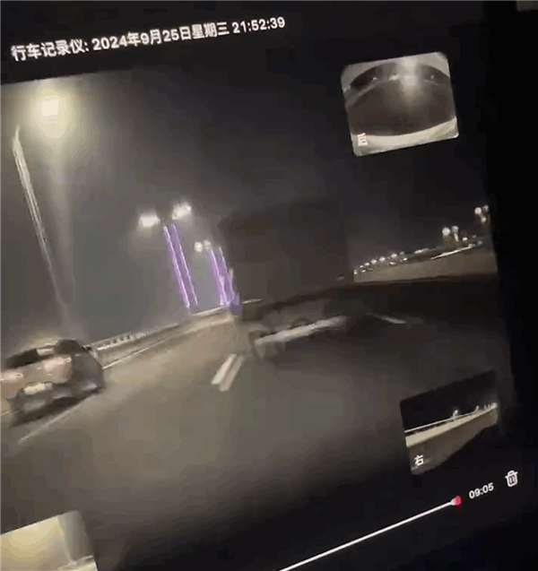 车主曝被特斯拉救了一命 时速170km/h自动打方向盘避开大货车 第1张