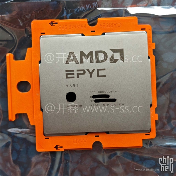 128核心500W功耗！AMD Zen5 EPYC提前走光 第1张