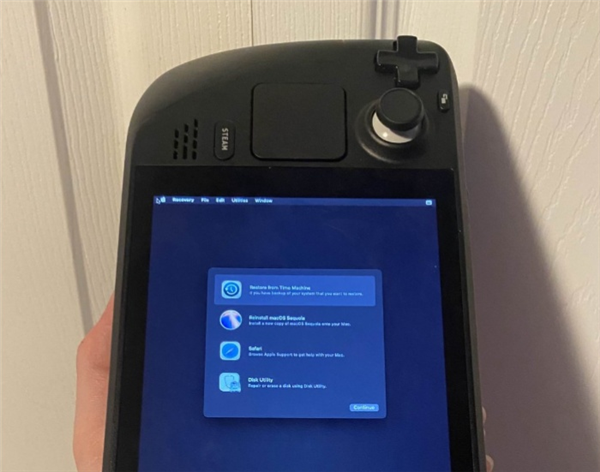 Steam Deck掌机可装“黑苹果”：开发者成功安装macOS 15 Sequoia 第1张