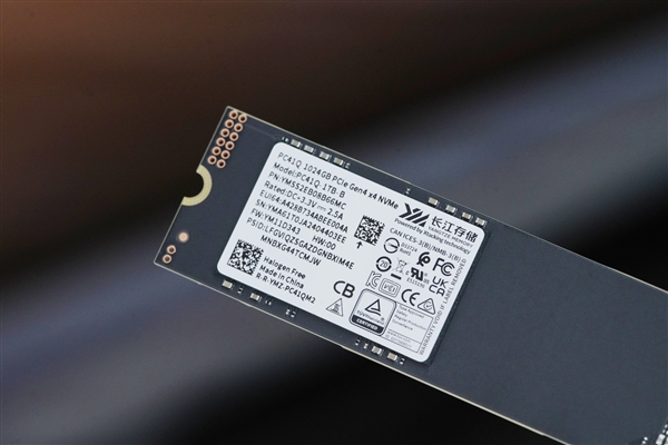 第四代三维闪存芯片！长江存储PC41Q 1TB SSD图赏 第9张