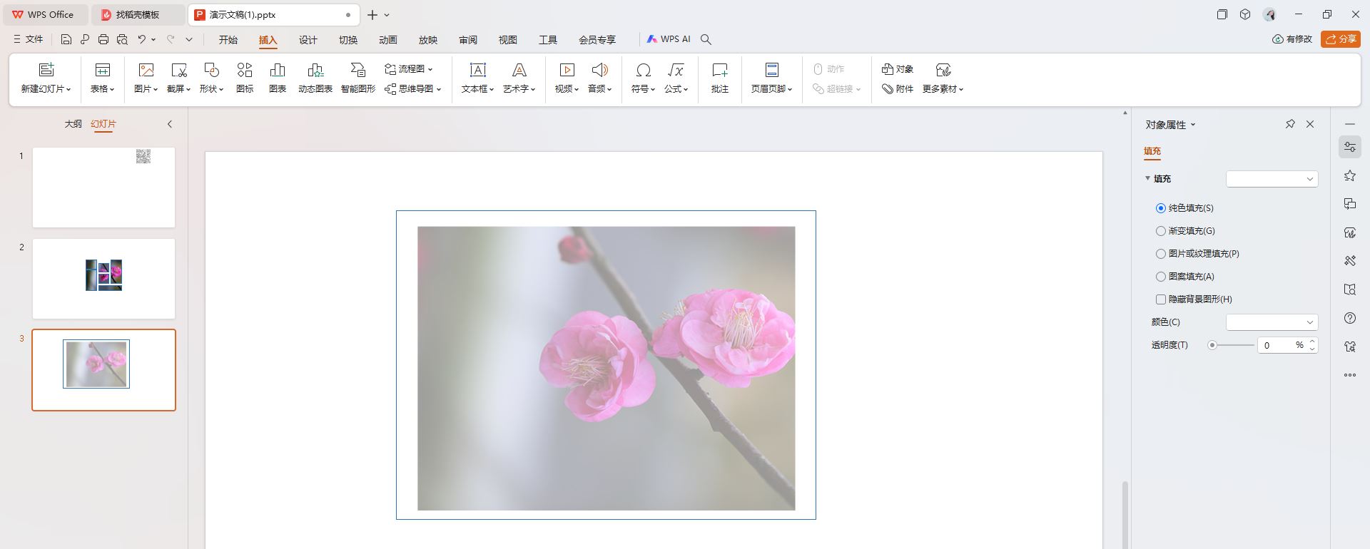 WPS PPT演示稿怎么调图片透明度? wps设置图片透明度的技巧 第2张