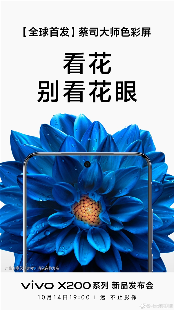 护眼/显示一绝！vivo X200系列首发蔡司大师色彩屏 第3张