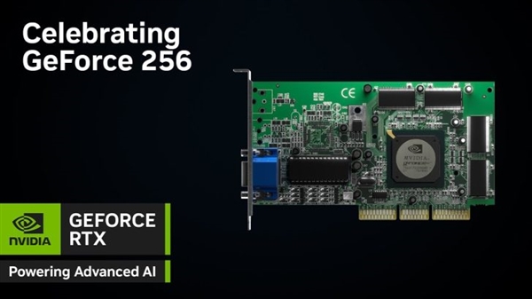 世界上第一款GPU！NVIDIA GeForce 256诞生25周年 对比RTX 4090差距有多大 第1张