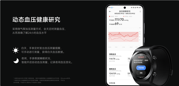 1899元身体监测神器！小米腕部血压记录仪线上首销：无感测血压 跌倒检测 第2张